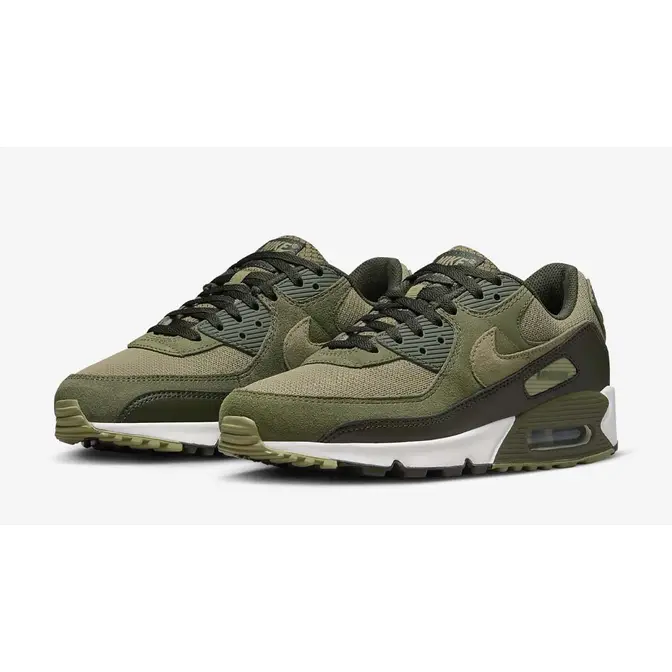Nike womens nike air exceed leather black friday sale Neutral Olive Front