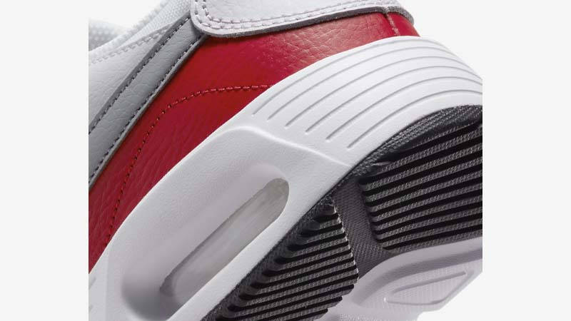 Nike Air Max SC White University Red Closeup