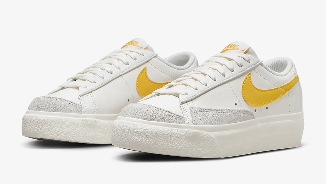 low nike blazer platform