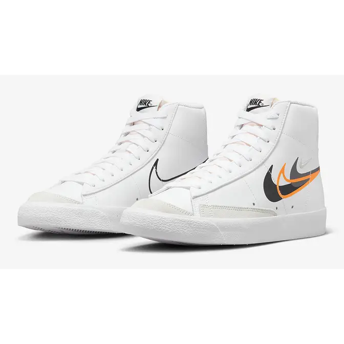 Nike nike sb zoom all court on foot care Multi-Swoosh White FN7809-100 Side