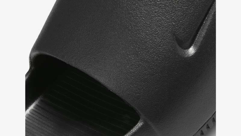 Nike Calm Slide Black Closeup