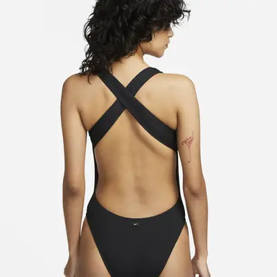 Nike Cross-Back One-Piece Swimsuit back