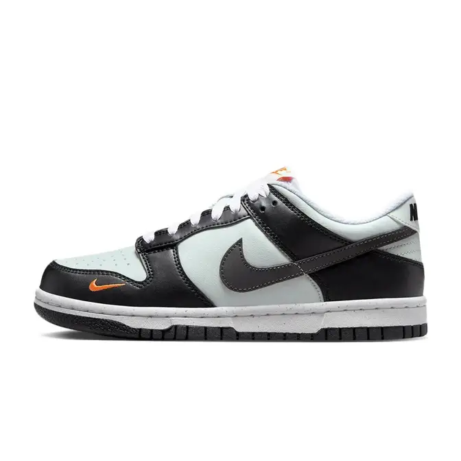 Nike Dunk Low GS Black Grey Orange | Where To Buy | FN7784-001 | The ...