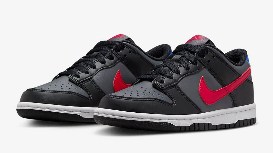 Nike Dunk Low GS Spider-Man Black Red FV0373-001 Side
