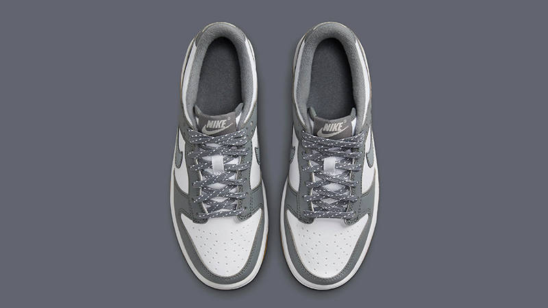 Nike Dunk Low White Grey Gum FV0374-100 Top