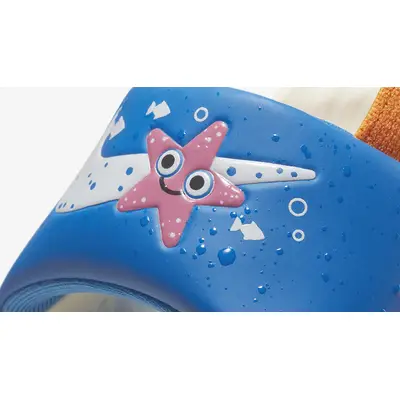 Nike Kawa SE Toddler Underwater Adventures Blue DX1979-400 Detail