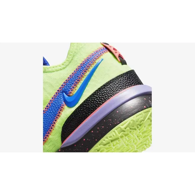 Nike LeBron NXXT Gen Ghost Green Closeup