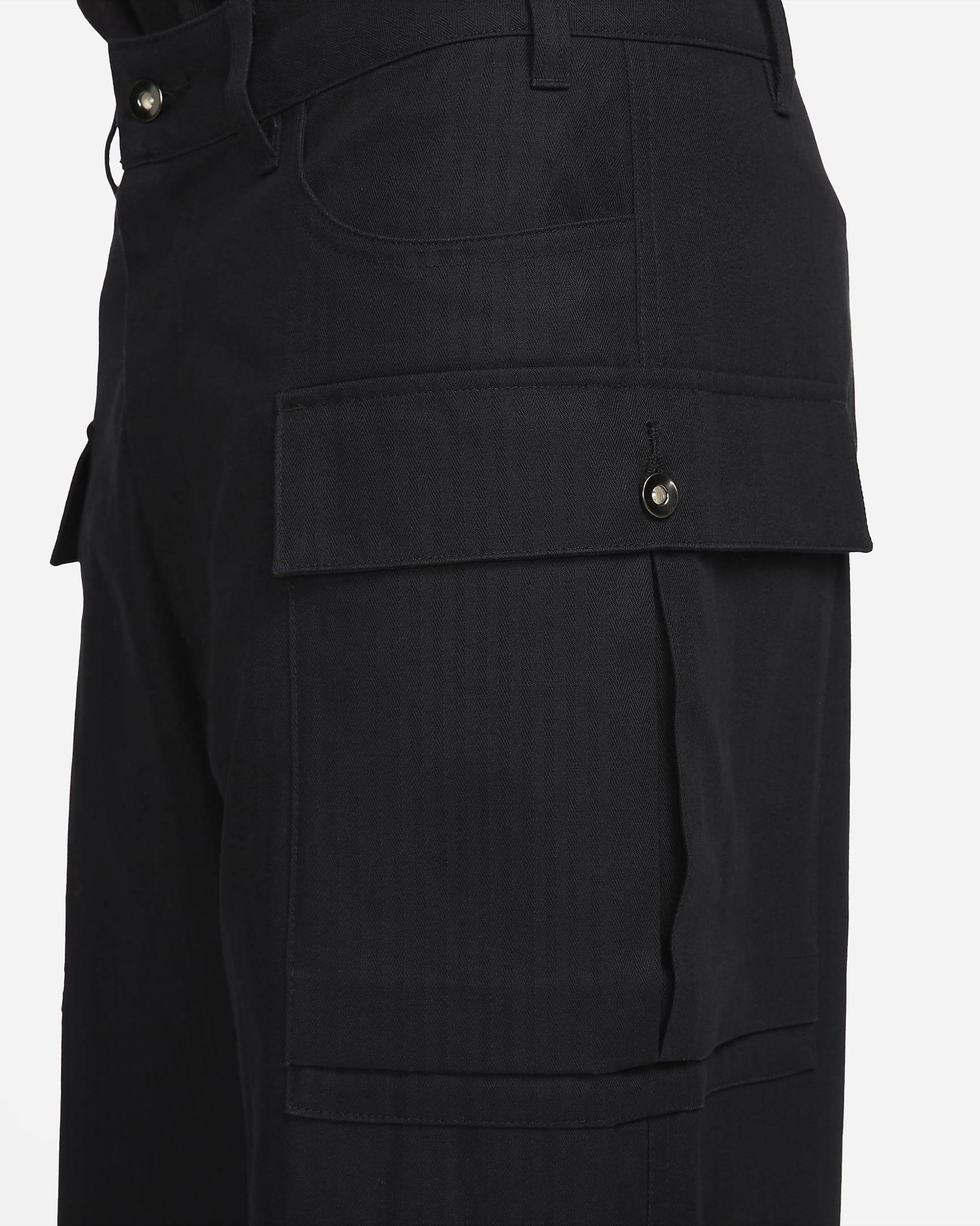 Nike Life Cargo Trousers Black pocket