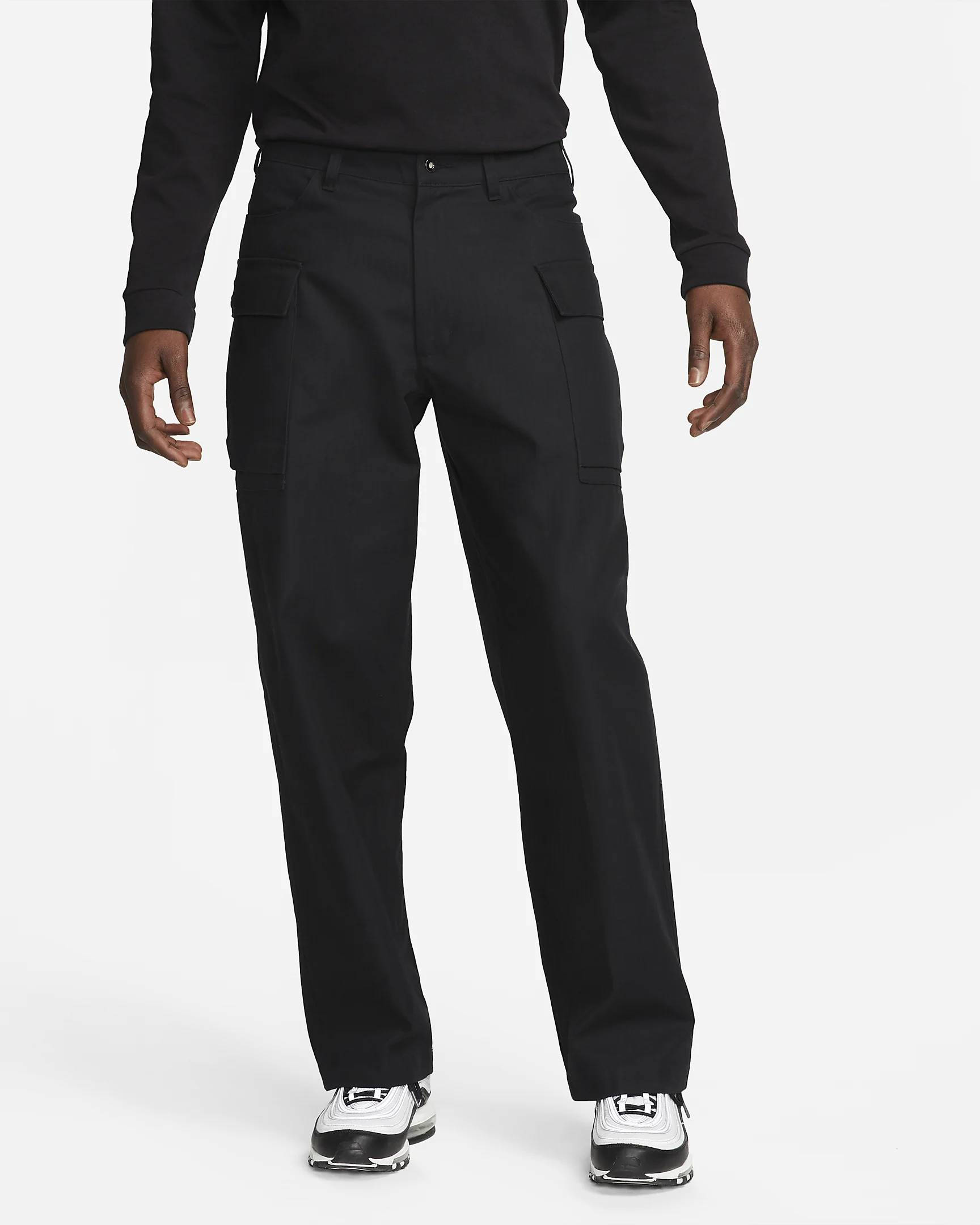 Nike Life Cargo Trousers Black
