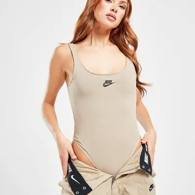 Nike Sportswear Bodysuit Beige Feature