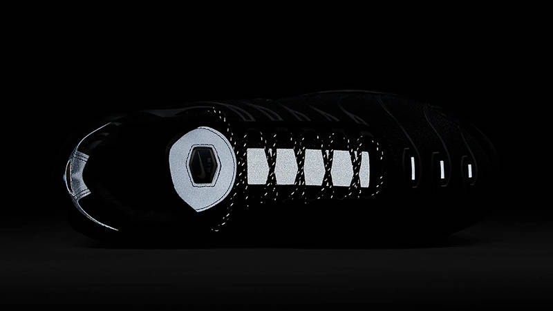 Nike TN Air Max Plus Black Grey Gum FV0385-001 on dark