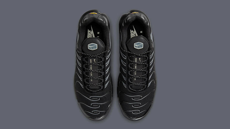 Nike TN Air Max Plus Black Grey Gum FV0385-001 Top