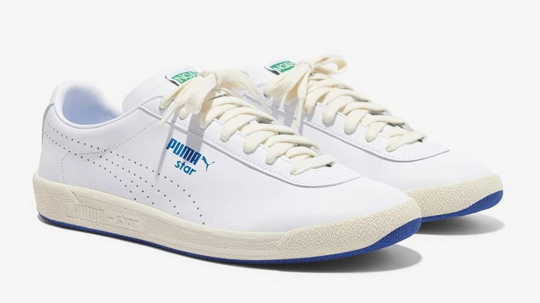 Noah x PUMA Star White Blue Side