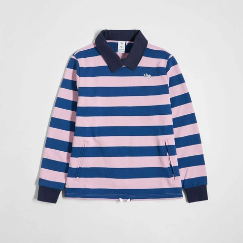 Noah x PUMA Striped Crew Sweatshirt Pink