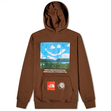 Online Ceramics x The North Face Seamless Crop Top Pull Over Hoodie