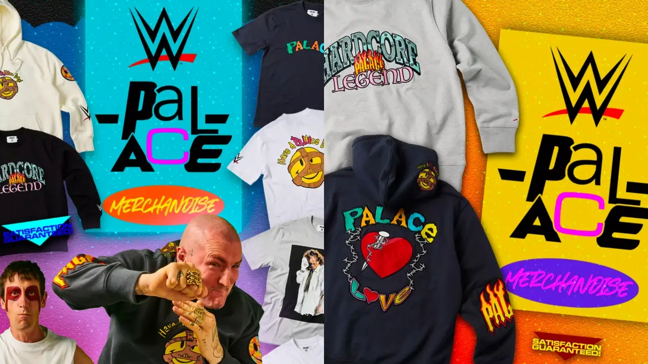 Straight From the Top Rope: Palace x WWE Suplexes Streetwear Norms