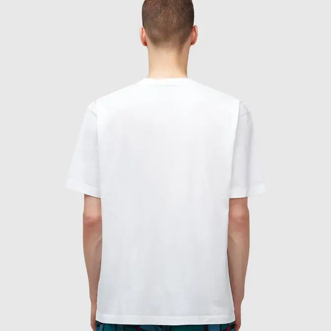 Parra Classic Logo T-shirt White Backside