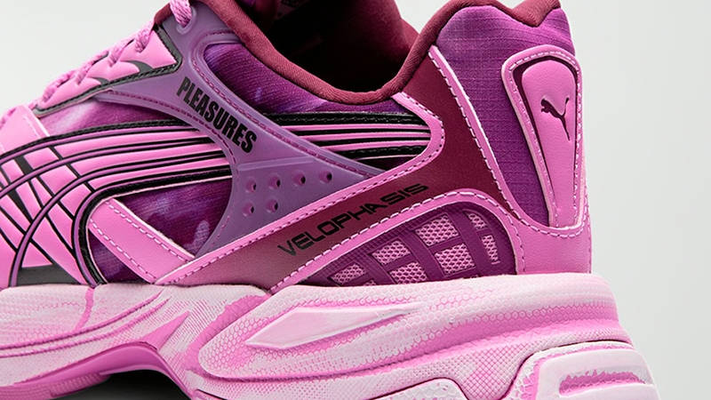 Pleasures x PUMA Velophasis Grape Wine 391696-01 Detail 2