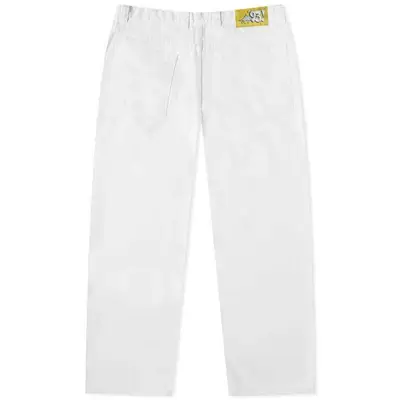Polar Skate Co. _93 Work Pants White Backside