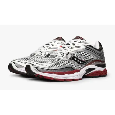 Saucony Saucony Trainers Grid Azura 2000 Premium in Black Silver Red S707391 Side