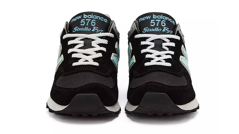 StudioFY7 x New Balance 576 Black Blue Front