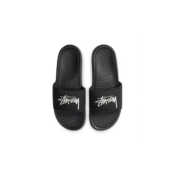 Stüssy x Nike Benassi Slide Black