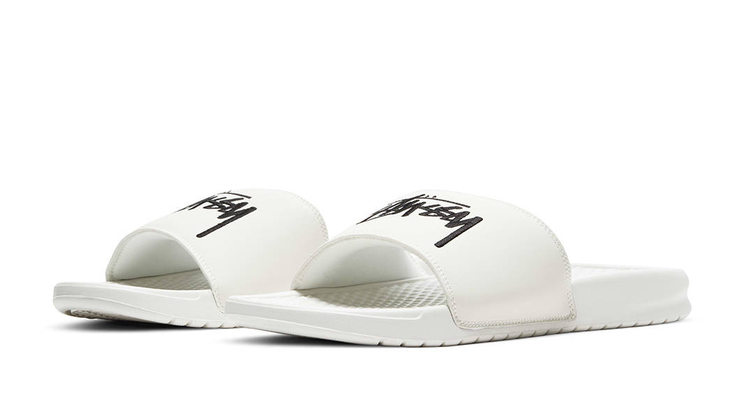 Stüssy x Nike Benassi Slide Sail | Where To Buy | DC5239-100