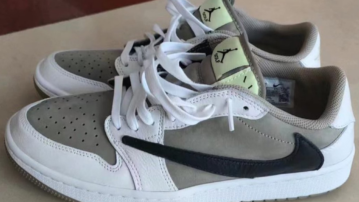 The Nike Air Jordan 1 Low x Travis Scott Golf Shoes – TRENDYGOLF UK