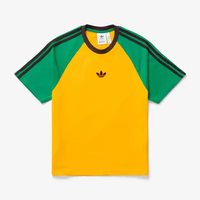 Wales Bonner x adidas Short Sleeve T-Shirt Collegiate Gold