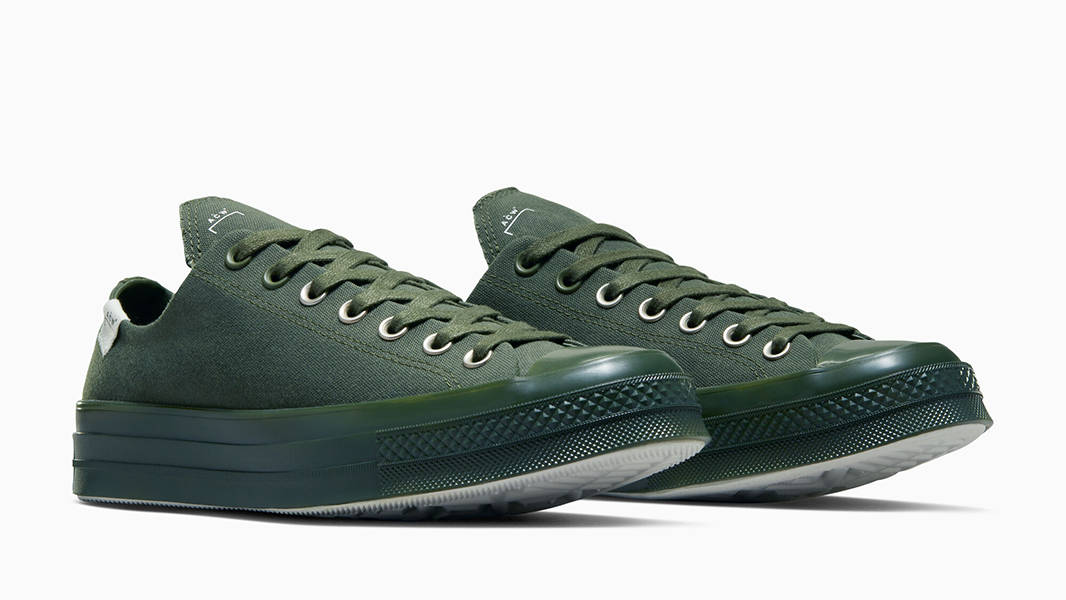 A-COLD-WALL x Converse Chuck 70 Low Green A06688C Side