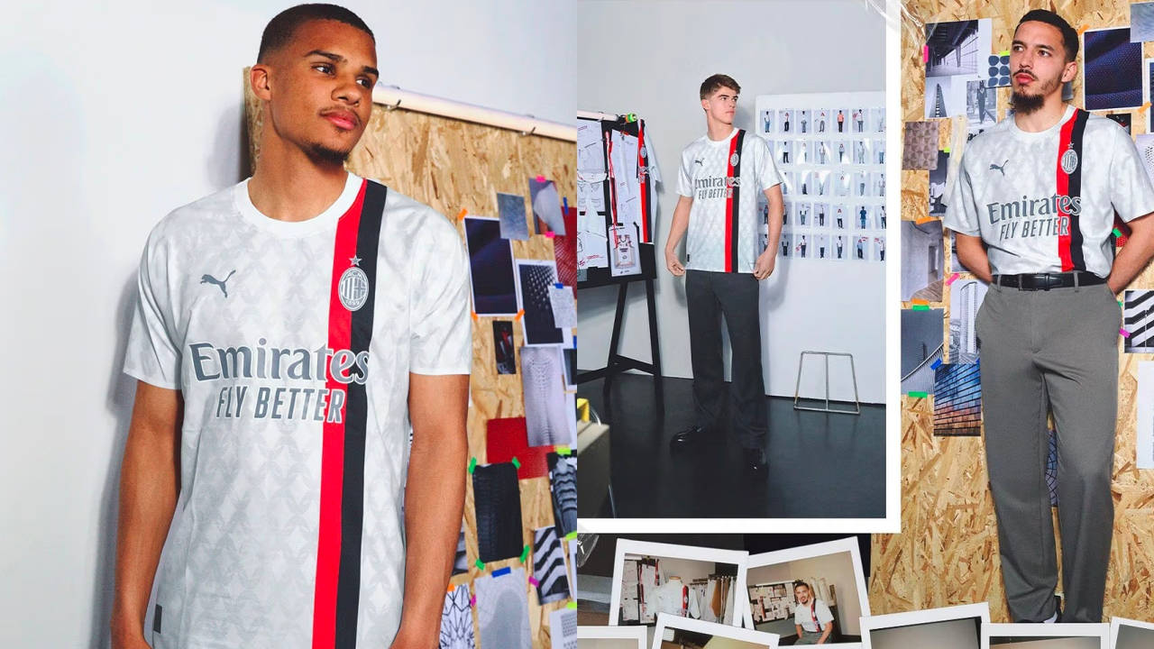 AC Milan's 2023/24 Away Kit Looks Like It Belongs on the Red Carpet