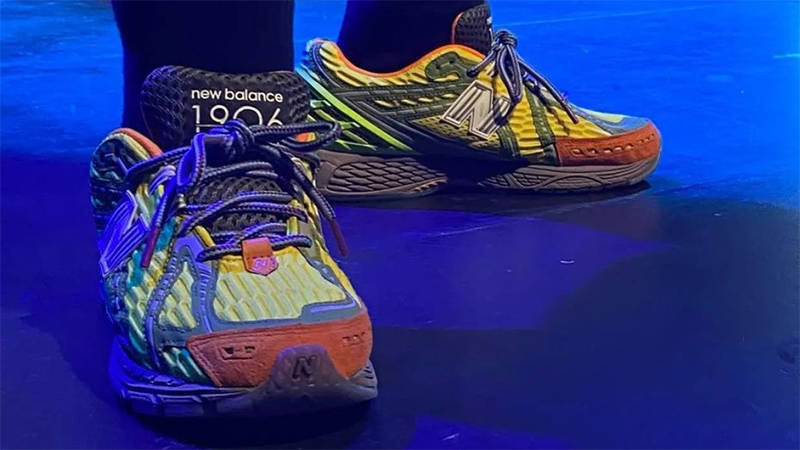 Action Bronson x New Balance 1906R Volt Grey Brown Front