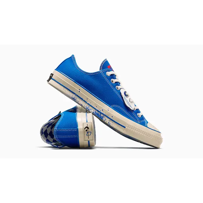 converse unt1tl3d basisschool schoenen 70 Low Imperial Blue A05352C Back