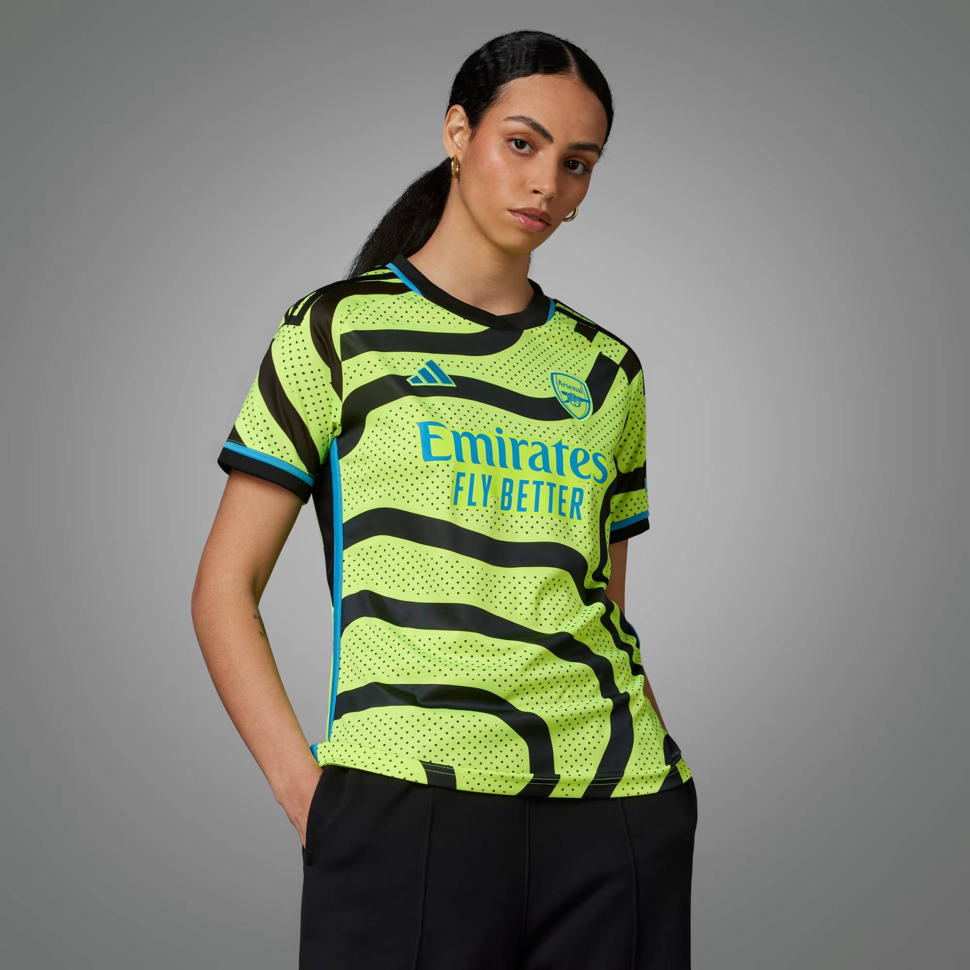 adidas Arsenal 23/24 Away Jersey Womens, Where To Buy, HZ2104