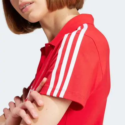 adidas Football Dress Better Scarlet Closeup