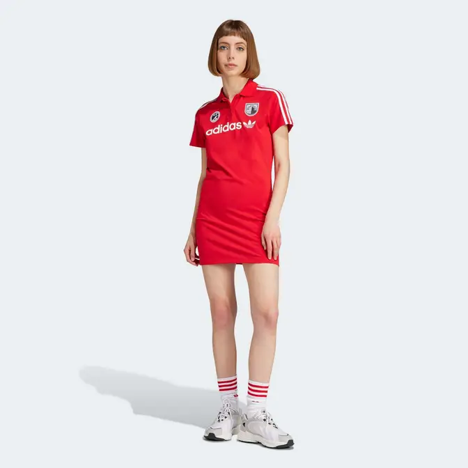 adidas Football Dress Better Scarlet Front