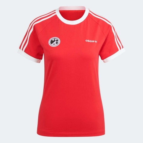 adidas Football Short Sleeve T-Shirt Better Scarlet