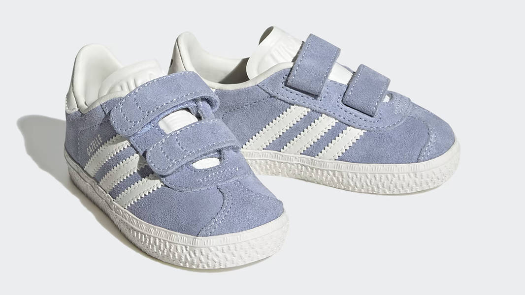 Adidas gazelle toddler outlet velcro