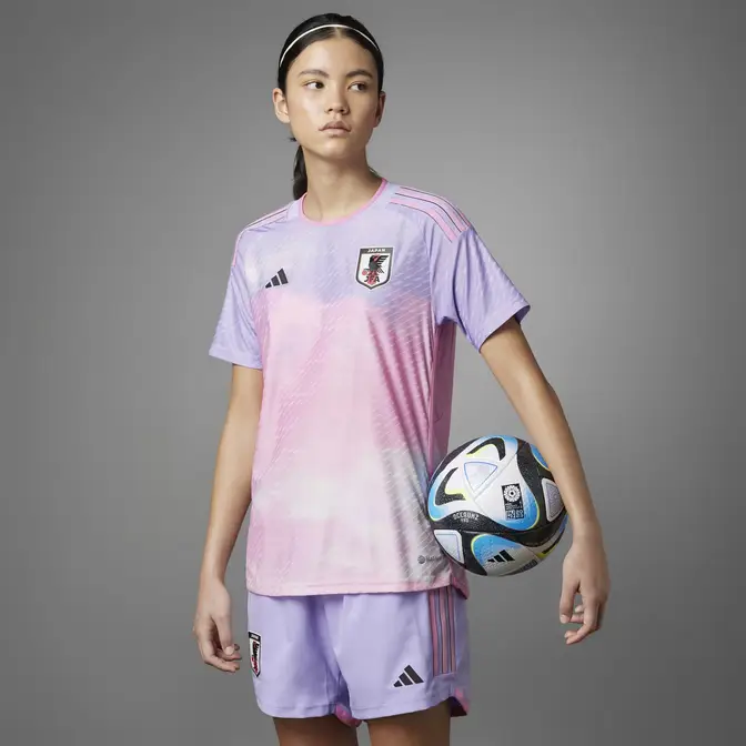 adidas Japan Women's 2023 Away Jersey - Glow Purple