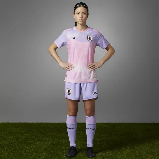 adidas Japan Women's 2023 Away Jersey - Glow Purple