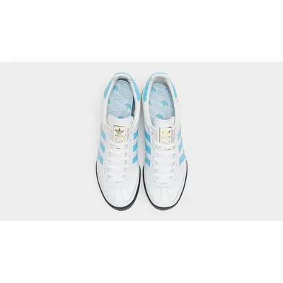 adidas Jeans White Bright Cyan IE9976 Top