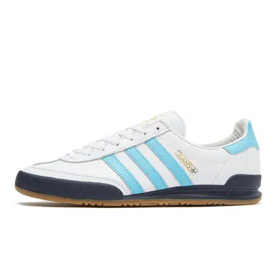 adidas Jeans White Bright Cyan IE9976