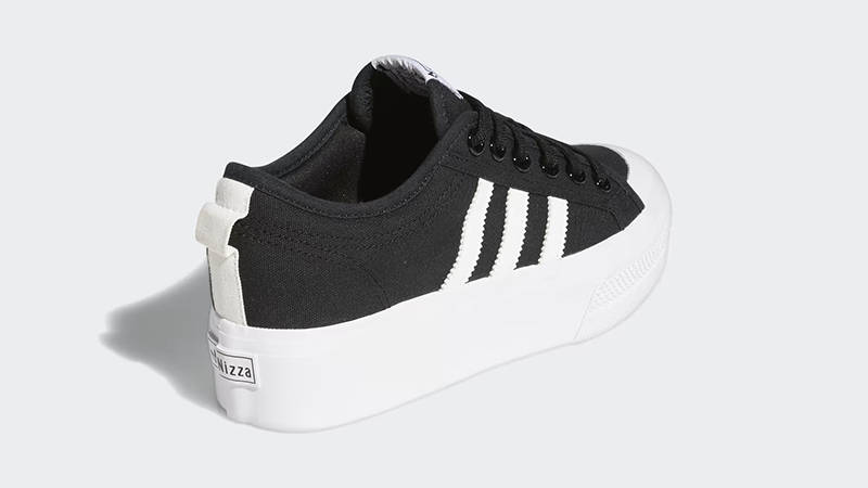 adidas Nizza Platform Black White FV5321 Back