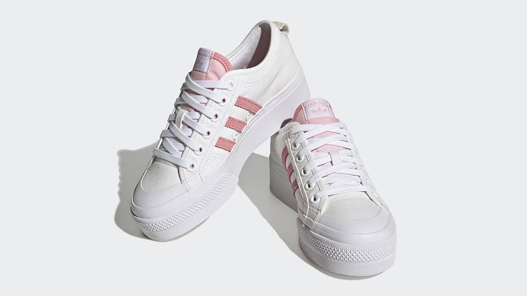 adidas Nizza Platform White Super Pop FZ6188 Front