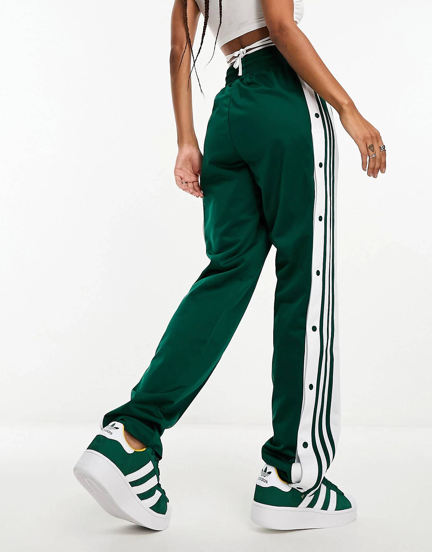 adidas Originals adicolor Adibreak Popper Pants In Mint - ShopperBoard