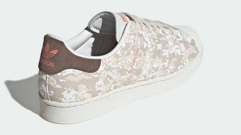 adidas Superstar Camo Wonder Beige Back