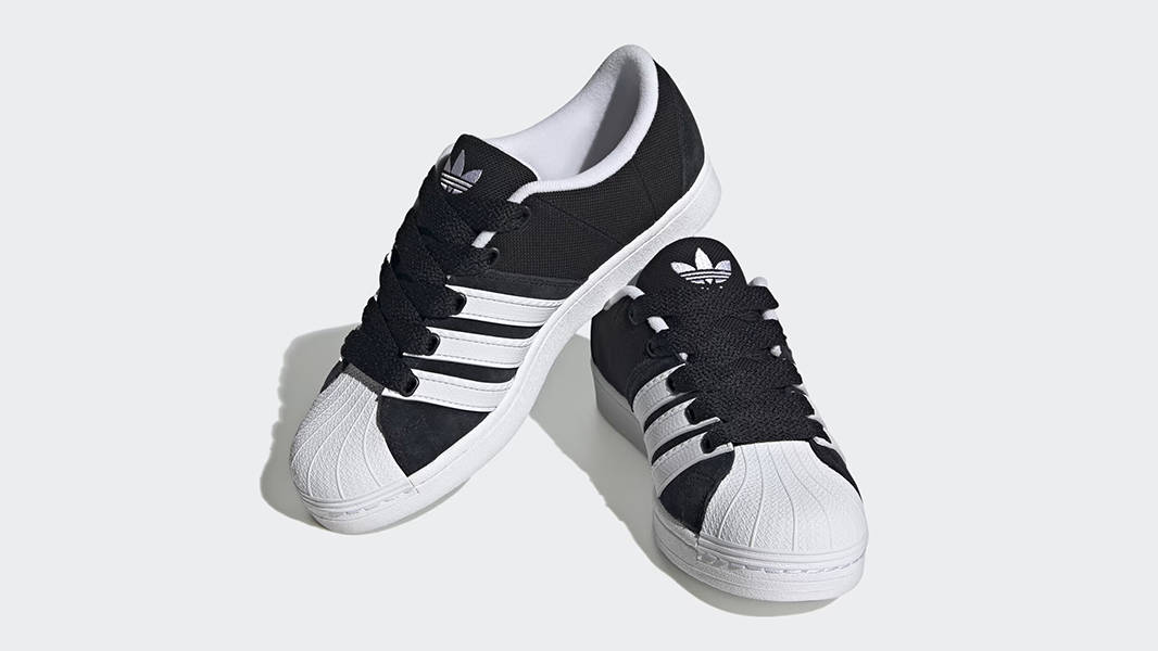 adidas Superstar Supermodified Black White H03739 Front