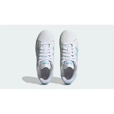 adidas super Superstar XLG White Clear Sky IF3003 Top