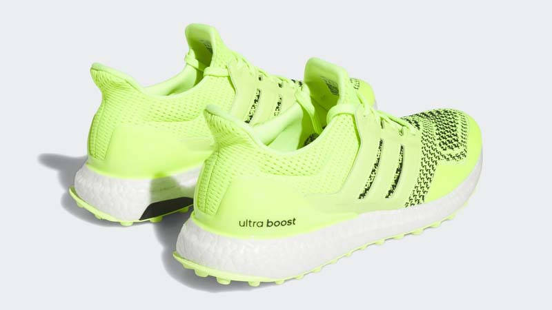 adidas Ultra Boost Golf Lucid Lemon Back