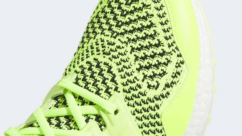 adidas Ultra Boost Golf Lucid Lemon Closeup